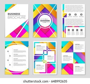 Abstract vector layout background set. For art template design, list, front page, mockup brochure theme style, banner, idea, cover, booklet, print, flyer, book, blank, card, ad, sign, sheet,, a4