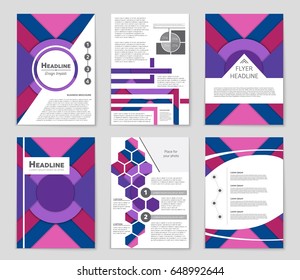 Abstract vector layout background set. For art template design, list, front page, mockup brochure theme style, banner, idea, cover, booklet, print, flyer, book, blank, card, ad, sign, sheet,, a4