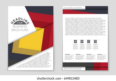 Abstract vector layout background set. For art template design, list, front page, mockup brochure theme style, banner, idea, cover, booklet, print, flyer, book, blank, card, ad, sign, sheet,, a4