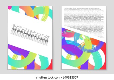 Abstract vector layout background set. For art template design, list, front page, mockup brochure theme style, banner, idea, cover, booklet, print, flyer, book, blank, card, ad, sign, sheet,, a4.