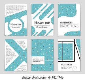 Abstract vector layout background set. For art template design, list, front page, mockup brochure theme style, banner, idea, cover, booklet, print, flyer, book, blank, card, ad, sign, sheet,, a4