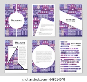 Abstract vector layout background set. For art template design, list, front page, mockup brochure theme style, banner, idea, cover, booklet, print, flyer, book, blank, card, ad, sign, sheet,, a4