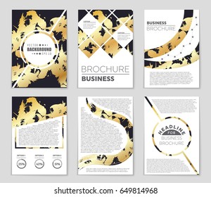 Abstract vector layout background set. For art template design, list, front page, mockup brochure theme style, banner, idea, cover, booklet, print, flyer, book, blank, card, ad, sign, sheet,, a4