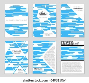 Abstract vector layout background set. For art template design, list, front page, mockup brochure theme style, banner, idea, cover, booklet, print, flyer, book, blank, card, ad, sign, sheet,, a4