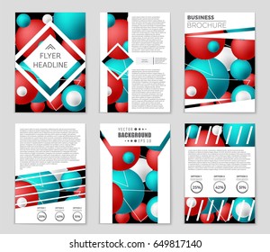 Abstract vector layout background set. For art template design, list, front page, mockup brochure theme style, banner, idea, cover, booklet, print, flyer, book, blank, card, ad, sign, sheet,, a4