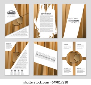 Abstract vector layout background set. For art template design, list, front page, mockup brochure theme style, banner, idea, cover, booklet, print, flyer, book, blank, card, ad, sign, sheet,, a4