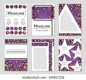 Abstract vector layout background set. For art template design, list, front page, mockup brochure theme style, banner, idea, cover, booklet, print, flyer, book, blank, card, ad, sign, sheet,, a4