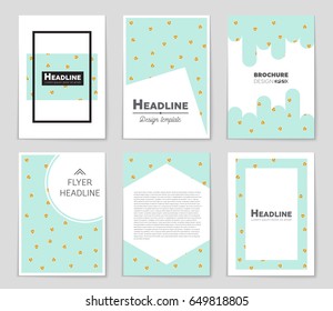 Abstract vector layout background set. For art template design, list, front page, mockup brochure theme style, banner, idea, cover, booklet, print, flyer, book, blank, card, ad, sign, sheet,, a4