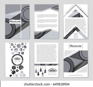 Abstract vector layout background set. For art template design, list, front page, mockup brochure theme style, banner, idea, cover, booklet, print, flyer, book, blank, card, ad, sign, sheet,, a4