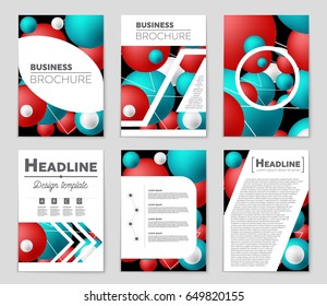 Abstract vector layout background set. For art template design, list, front page, mockup brochure theme style, banner, idea, cover, booklet, print, flyer, book, blank, card, ad, sign, sheet,, a4