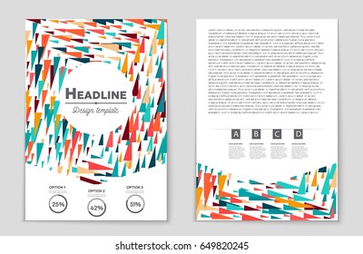 Abstract vector layout background set. For art template design, list, front page, mockup brochure theme style, banner, idea, cover, booklet, print, flyer, book, blank, card, ad, sign, sheet,, a4