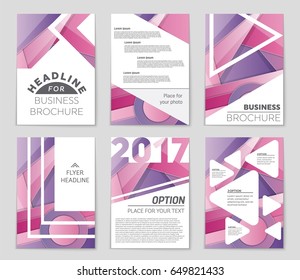 Abstract vector layout background set. For art template design, list, front page, mockup brochure theme style, banner, idea, cover, booklet, print, flyer, book, blank, card, ad, sign, sheet,, a4
