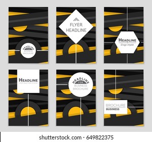 Abstract vector layout background set. For art template design, list, front page, mockup brochure theme style, banner, idea, cover, booklet, print, flyer, book, blank, card, ad, sign, sheet,, a4