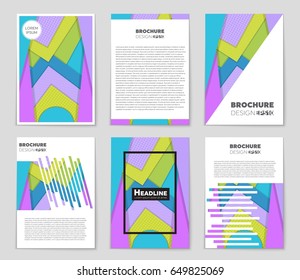 Abstract vector layout background set. For art template design, list, front page, mockup brochure theme style, banner, idea, cover, booklet, print, flyer, book, blank, card, ad, sign, sheet,, a4