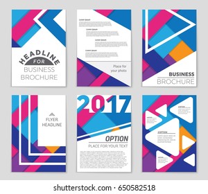 Abstract vector layout background set. For art template design, list, front page, mockup brochure theme style, banner, idea, cover, booklet, print, flyer, book, blank, card, ad, sign, sheet,, a4