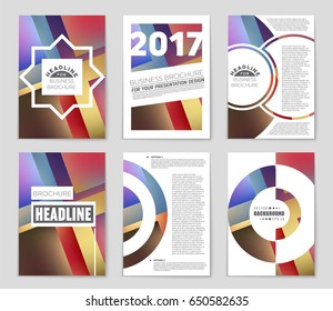 Abstract vector layout background set. For art template design, list, front page, mockup brochure theme style, banner, idea, cover, booklet, print, flyer, book, blank, card, ad, sign, sheet,, a4