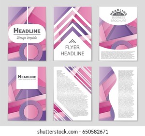 Abstract vector layout background set. For art template design, list, front page, mockup brochure theme style, banner, idea, cover, booklet, print, flyer, book, blank, card, ad, sign, sheet,, a4