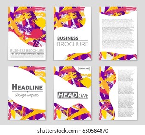 Abstract vector layout background set. For art template design, list, front page, mockup brochure theme style, banner, idea, cover, booklet, print, flyer, book, blank, card, ad, sign, sheet,, a4.