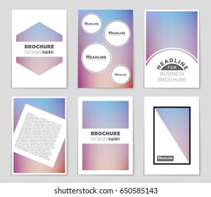 Abstract vector layout background set. For art template design, list, page, mockup brochure theme style, banner, idea, cover, booklet, print, flyer, book, blank, card, ad, sign, sheet,, a4