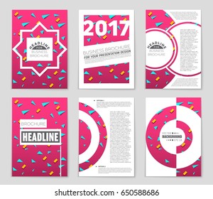 Abstract vector layout background set. For art template design, list, front page, mockup brochure theme style, banner, idea, cover, booklet, print, flyer, book, blank, card, ad, sign, sheet,, a4