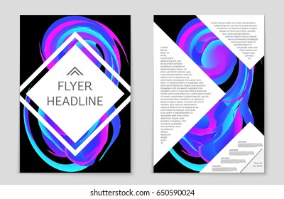 Abstract vector layout background set. For art template design, list, front page, mockup brochure theme style, banner, idea, cover, booklet, print, flyer, book, blank, card, ad, sign, sheet,, a4.