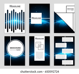 Abstract vector layout background set. For art template design, list, front page, mockup brochure theme style, banner, idea, cover, booklet, print, flyer, book, blank, card, ad, sign, sheet,, a4