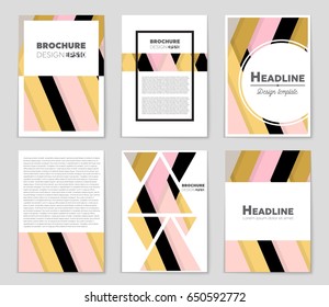 Abstract vector layout background set. For art template design, list, front page, mockup brochure theme style, banner, idea, cover, booklet, print, flyer, book, blank, card, ad, sign, sheet,, a4