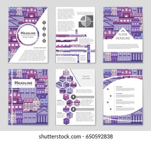 Abstract vector layout background set. For art template design, list, front page, mockup brochure theme style, banner, idea, cover, booklet, print, flyer, book, blank, card, ad, sign, sheet,, a4