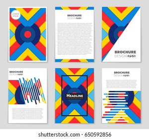 Abstract vector layout background set. For art template design, list, front page, mockup brochure theme style, banner, idea, cover, booklet, print, flyer, book, blank, card, ad, sign, sheet,, a4