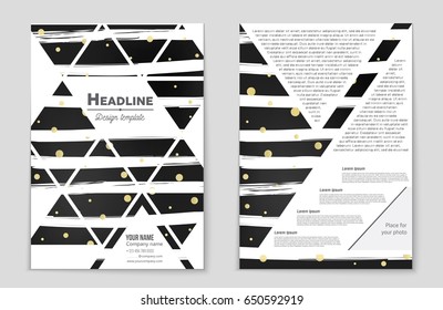 Abstract vector layout background set. For art template design, list, front page, mockup brochure theme style, banner, idea, cover, booklet, print, flyer, book, blank, card, ad, sign, sheet,, a4