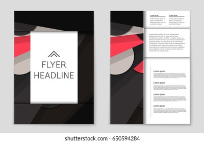 Abstract vector layout background set. For art template design, list, front page, mockup brochure theme style, banner, idea, cover, booklet, print, flyer, book, blank, card, ad, sign, sheet,, a4