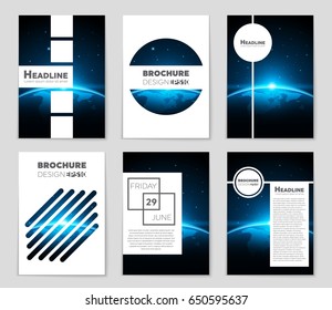 Abstract vector layout background set. For art template design, list, front page, mockup brochure theme style, banner, idea, cover, booklet, print, flyer, book, blank, card, ad, sign, sheet,, a4