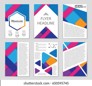 Abstract vector layout background set. For art template design, list, front page, mockup brochure theme style, banner, idea, cover, booklet, print, flyer, book, blank, card, ad, sign, sheet,, a4
