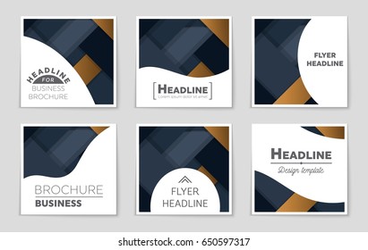 Abstract vector layout background set. For art template design, list, front page, mockup brochure theme style, banner, idea, cover, booklet, print, flyer, book, blank, card, ad, sign, sheet,, a4