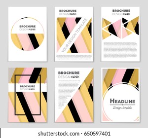Abstract vector layout background set. For art template design, list, front page, mockup brochure theme style, banner, idea, cover, booklet, print, flyer, book, blank, card, ad, sign, sheet,, a4