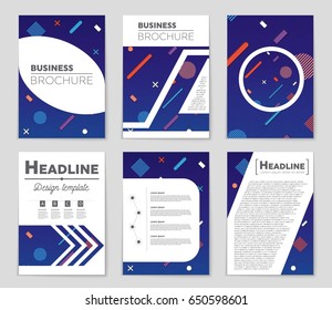 Abstract vector layout background set. For art template design, list, front page, mockup brochure theme style, banner, idea, cover, booklet, print, flyer, book, blank, card, ad, sign, sheet,, a4