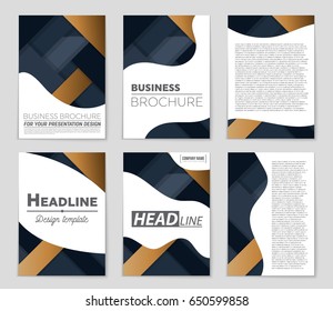 Abstract vector layout background set. For art template design, list, front page, mockup brochure theme style, banner, idea, cover, booklet, print, flyer, book, blank, card, ad, sign, sheet,, a4