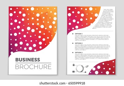 Abstract vector layout background set. For art template design, list, front page, mockup brochure theme style, banner, idea, cover, booklet, print, flyer, book, blank, card, ad, sign, sheet,, a4