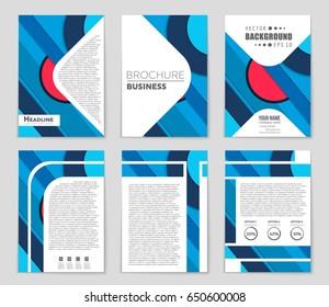 Abstract vector layout background set. For art template design, list, front page, mockup brochure theme style, banner, idea, cover, booklet, print, flyer, book, blank, card, ad, sign, sheet,, a4