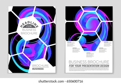 Abstract vector layout background set. For art template design, list, front page, mockup brochure theme style, banner, idea, cover, booklet, print, flyer, book, blank, card, ad, sign, sheet,, a4.