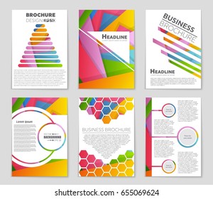 Abstract vector layout background set. For art template design, list, front page, mockup brochure theme style, banner, idea, cover, booklet, print, flyer, book, blank, card, ad, sign, sheet,, a4