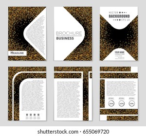 Abstract vector layout background set. For art template design, list, front page, mockup brochure theme style, banner, idea, cover, booklet, print, flyer, book, blank, card, ad, sign, sheet,, a4