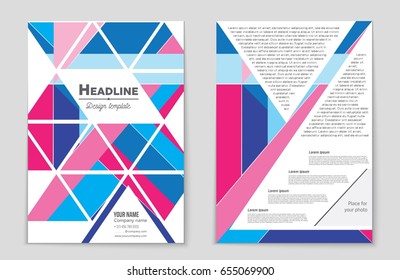 Abstract vector layout background set. For art template design, list, front page, mockup brochure theme style, banner, idea, cover, booklet, print, flyer, book, blank, card, ad, sign, sheet,, a4