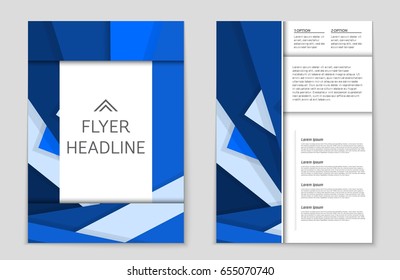 Abstract vector layout background set. For art template design, list, front page, mockup brochure theme style, banner, idea, cover, booklet, print, flyer, book, blank, card, ad, sign, sheet,, a4