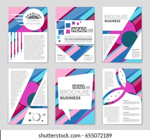 Abstract vector layout background set. For art template design, list, front page, mockup brochure theme style, banner, idea, cover, booklet, print, flyer, book, blank, card, ad, sign, sheet,, a4