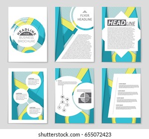 Abstract vector layout background set. For art template design, list, front page, mockup brochure theme style, banner, idea, cover, booklet, print, flyer, book, blank, card, ad, sign, sheet,, a4