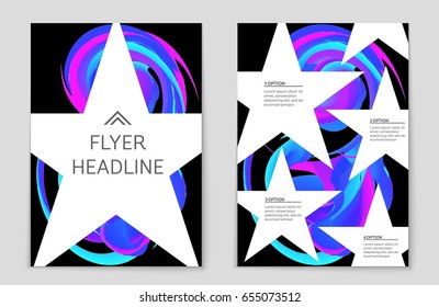 Abstract vector layout background set. For art template design, list, front page, mockup brochure theme style, banner, idea, cover, booklet, print, flyer, book, blank, card, ad, sign, sheet,, a4.