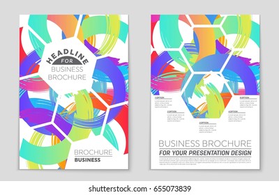Abstract vector layout background set. For art template design, list, front page, mockup brochure theme style, banner, idea, cover, booklet, print, flyer, book, blank, card, ad, sign, sheet,, a4.