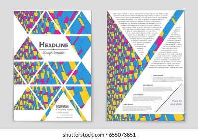 Abstract vector layout background set. For art template design, list, front page, mockup brochure theme style, banner, idea, cover, booklet, print, flyer, book, blank, card, ad, sign, sheet,, a4