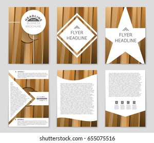 Abstract vector layout background set. For art template design, list, front page, mockup brochure theme style, banner, idea, cover, booklet, print, flyer, book, blank, card, ad, sign, sheet,, a4